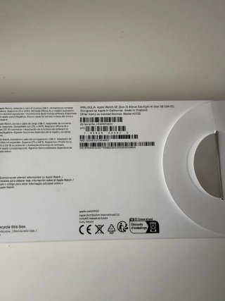 Apple Watch SE 2 GPS+Cel 40mm 100% Batería