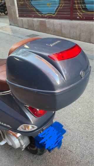 Vespa LXV 50 gris/azul