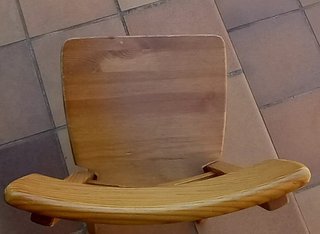 Juego de 2 sillas de madera