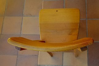 Juego de 2 sillas de madera