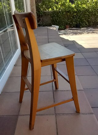 Juego de 2 sillas de madera