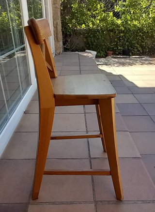 Juego de 2 sillas de madera