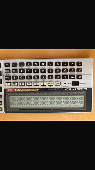 Calculadora Casio FX-880P 64kb