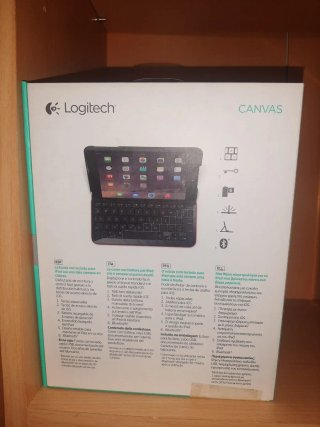 Cover con tastiera Logitech Canvas per iPad mini 2 e 3