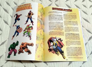 ÁLBUM GUÍA GALERÍA DE PERSONAJES de MARVEL