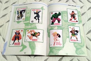 ÁLBUM GUÍA GALERÍA DE PERSONAJES de MARVEL