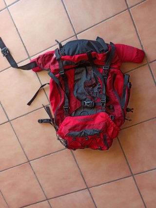Mochila Ferrino Transalp roja de 60l