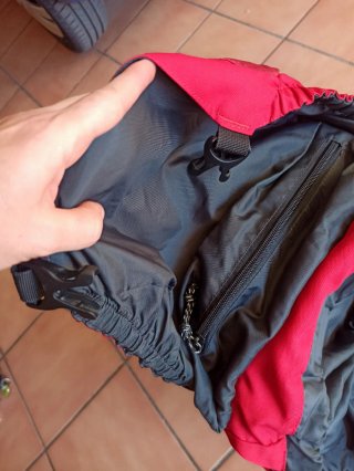 Mochila Ferrino Transalp roja de 60l