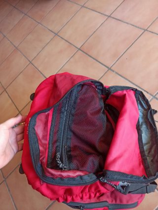 Mochila Ferrino Transalp roja de 60l