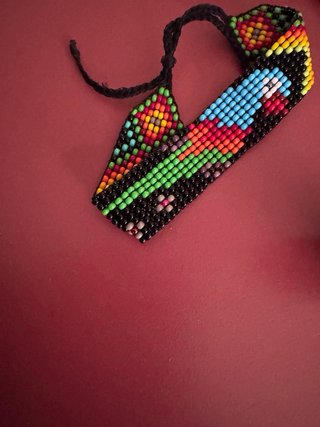 Pulseras de cuentas africanas hechas a mano