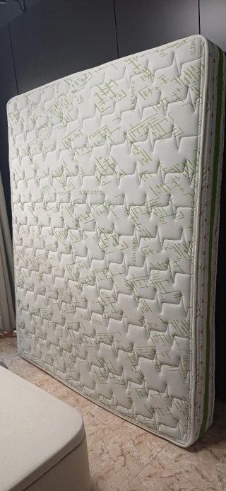 Colchón Aloe Vera 180x150 + Mantas + Edredón