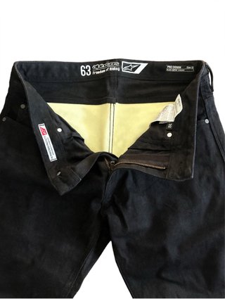 Alpinestars Copper Pro Denim Talla 32 Negro Hombre