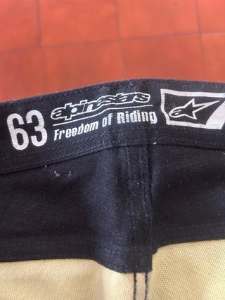 Alpinestars Copper Pro Denim Talla 32 Negro Hombre