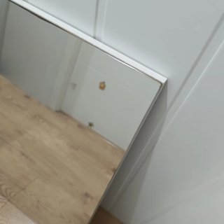 Espejo de baño cristal y plástico