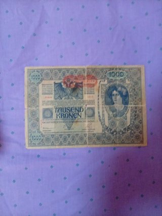 Billete 1000 Kronen Austria-Hungría