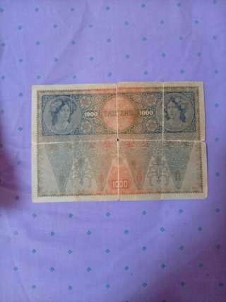 Billete 1000 Kronen Austria-Hungría