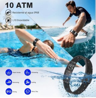 Nx Wear Smartwatch Negro/Plateado