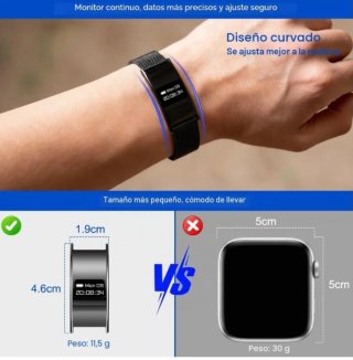 Nx Wear Smartwatch Negro/Plateado