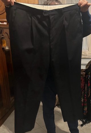 Completo uomo beige e nero