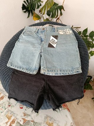 Pantalón corto vaquero short Zuhan Talla XS 34 nu