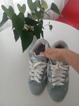 Zapatillas Adidas campus Hombre Gris/Blanco