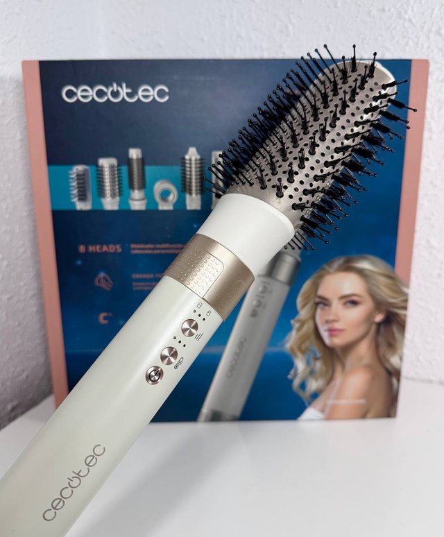 Cecotec Cepillo de Aire 8 Cabezales CeramicCare