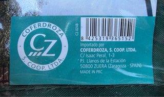 Toldo Vela Triangular Verde 3x3.6x3.6m NUEVO