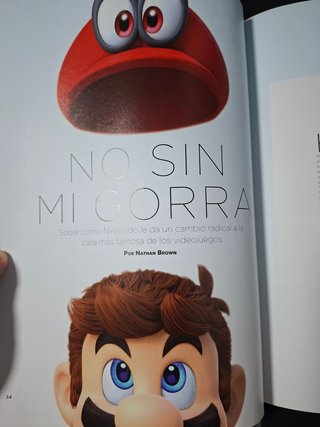 Revista Edge número 1 Mario Odissey