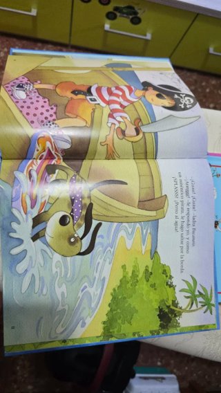 Libro La isla pirata