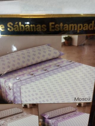 Juego de sábanas 150cm 4 piezas