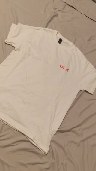 T-shirt ragazzo con stampa I DON'T CARE IF SHE GOT