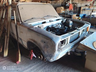 SEAT 124 1978 completo, para restaurar BENAVENTE