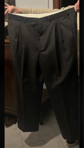 Completo uomo nero e beige