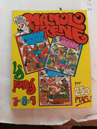 Lote 4  Tomos de Humor Gráfico y Erótico