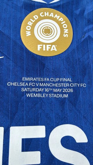 Camiseta Matchissue Chelsea FACUP FINAL Liam Delap