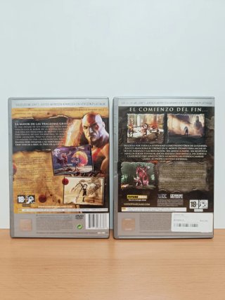 GOD OF WAR I y II - (PS2) Platinum
