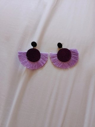 Pendientes Flamenca Rojos y Blancos
