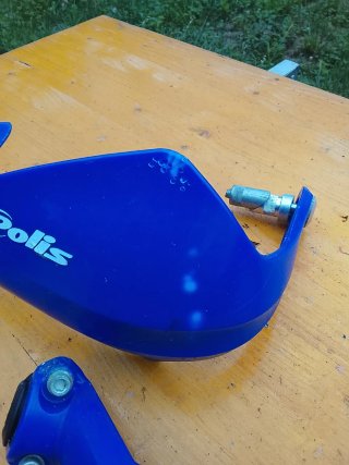 Cubrepuños Polisport Azul Suzuki Z400