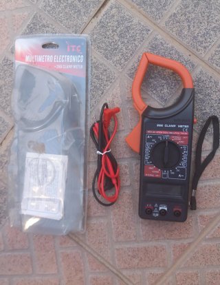 Pinza Voltiamperimétrica Digital ITC