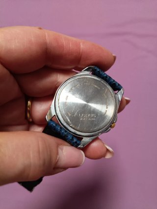 Reloj Lorus Hombre Cronógrafo Esfera Blanca