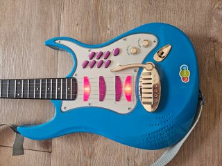 Guitarra Juguete Azul Juguettos