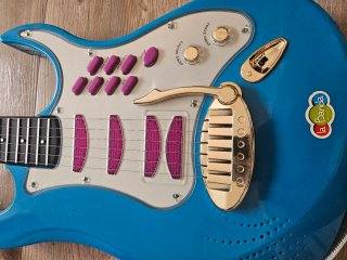 Guitarra Juguete Azul Juguettos