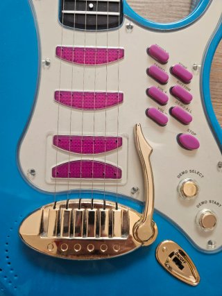 Guitarra Juguete Azul Juguettos