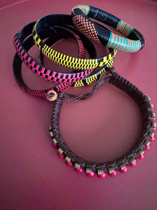 Pulseras africanas artesanales