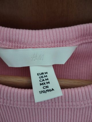 Canotta rosa H&M taglia M
