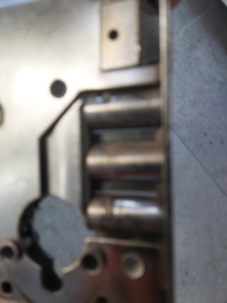 Cerradura de seguridad metálica