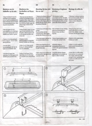 Baúl coche