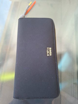 Cartera Bimba y Lola Negra 20x10 cm Nueva