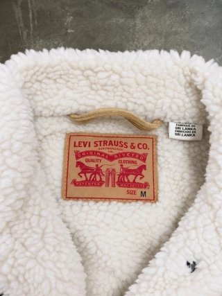 Chaqueta Levi's Sherpa Pana Beige Talla M