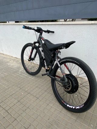 Bicicleta Eléctrica 52V 2000W 30Ah